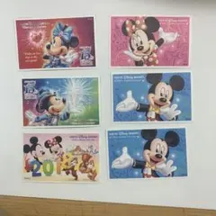 ディズニーチケット使用済 6枚セット