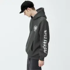 GU × Netflix ストレンジャー・シングス スウェットパーカ メンズL