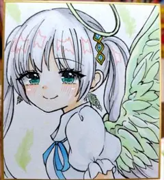 手描きイラスト☆オリジナルイラスト 天使