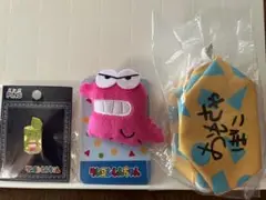 クレヨンしんちゃんポーチコレクション おもちゃばこ ワニ山さん チョコビ バッジ