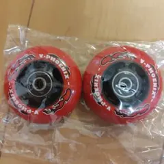 ブレイブボード　V-PHOENIX レッドホイール 2個セット