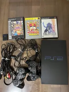 プレステ2本体 ソフト3本付