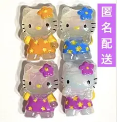 希少　ハローキティ　プラスチックフィギュア　アミューズメント　4個
