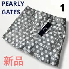【新品】PEARLY GATES ボックスプリーツ　スカート M