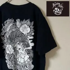 KUSTOMSTYLE SO-CAL/プリントtシャツ/ブラック