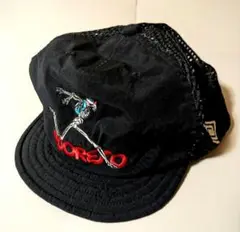ELDORESO ボーンマン メッシュキャップ 黒