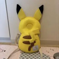 ピカチュウ メッシュベビーセーフティグッズ　ヘッドガード