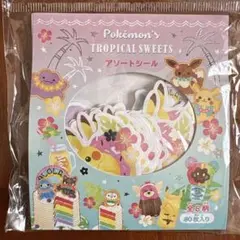 Pokémon’s TROPICAL SWEETS　アソートシール