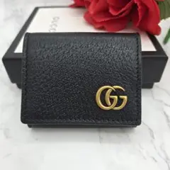 【未使用に近い】 GUCCI グッチ コインケース 小銭入れ GG マーモント