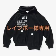 新品 Wtaps Rags Hooded Black M
