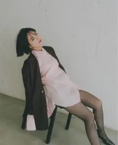 HANNE x Mikako オーバーサイズテーラードジャケット　ブラウン