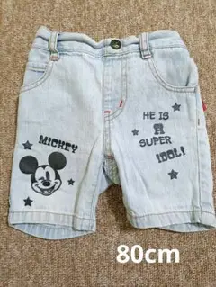 ミッキーマウス ショートパンツ 80cm