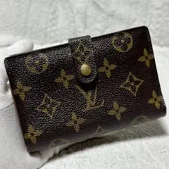 ルイヴィトン がま口 折り財布 モノグラム ヴィエノワ