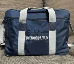 YOKOHAMA 高校ナイロンバッグ ネイビー