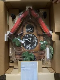 SEIKO鳩時計バーディ動作確認済み SEIKO セイコー BIRDIE 鳩時計 木製 時計のみ動作確認済