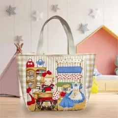 トートバッグ ハンドメイド　バッグ　マーガレット＆ソフィー