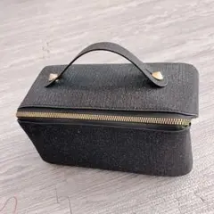 ✦大容量 旅行コスメバッグ ブラック 化粧品 小物 収納