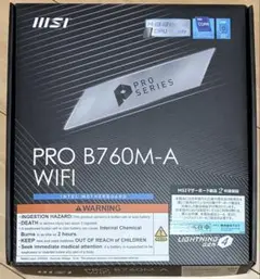 【新品未開封】PRO B760M-A WIFI マザーボード MSI