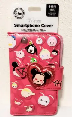 ミッキー　フレンズ　ツムツム　スマホケース