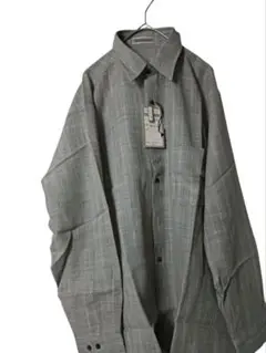 woodroyal　グレー 長袖シャツ ポケット付き　日本製　新品　タグ付き