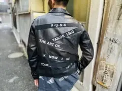 tosh 　ART COMES FIRST レザージャケット　38 M 2025年最新】art comes first ライダースの人気アイテム - メルカリ