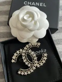 CHANELシャネル スター ブローチ