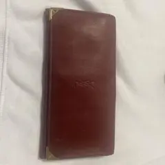 YSLの長財布、ワインレッド、未使用、値段交渉あり