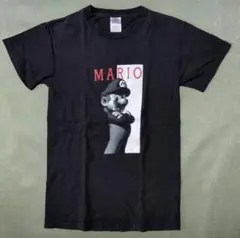 マリオ スカーフェイス パロディ グラフィック Tシャツ　Sサイズ　任天堂