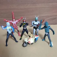 仮面ライダー　HG　６種セット