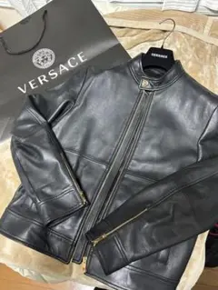 2025年最新】VERSACE メンズ レザージャケット・ライダースの
