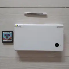 美品★dsi本体★白★新品タッチペン、ゲームソフト付き♪動作確認済み！除菌済み！