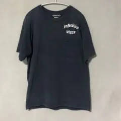 オールドイングリッシュ フェードtシャツ ポケt 古着