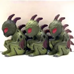 まちぼうけ UMA 未確認生物 チュパカブラ トリオ フィギュア ガチャ
