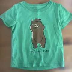 INAI INAI BEAR クマ Tシャツ 100cm グラニフ