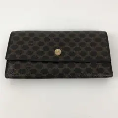 CELINE セリーヌ がま口 長財布 マガダム柄 レザー ブランド レディース