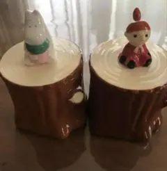 ムーミン リトルミイ 小物入れ置物 陶器製