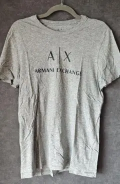 【アルマーニ/AX】75％OFF/グレーTシャツ/本物/激安/送料込