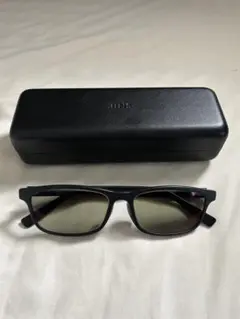 遠近両用JINS ブラック ゴルフレンズサングラス ケース付き