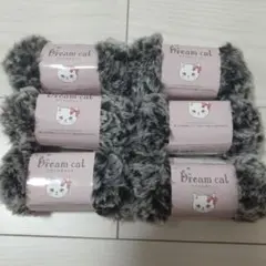 Dream cat ボア・ファー生地 6個　No.21