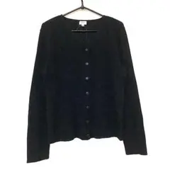 フォクシー カーディガン サイズ42 L - 黒
