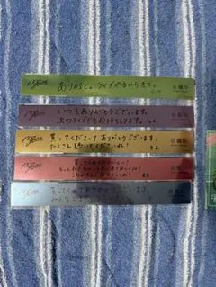 IMyGO!!!!!　往欄印　特典　銀テープ風ステッカー　・カード全種セット