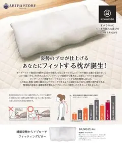 【新品未使用】睡眠姿勢フィッティングピロー 枕 姿勢改善