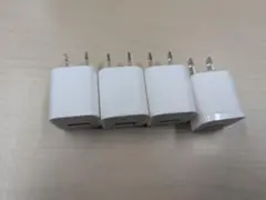【4個】Apple純正品 電源アダプタ(USB)