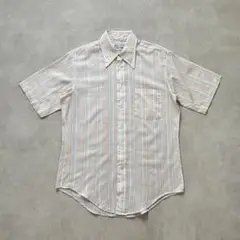 70's 〜 Kmart Open Collar Shirt "STRIPE"