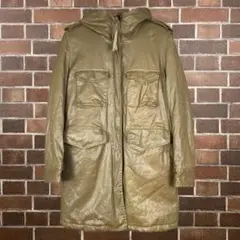 ビンテージ✨DIESEL ディーゼル【モッズコート】ミリタリーフード付 防寒