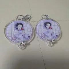 鬼滅の刃 漆ノ章inナムコキャンペーン繋がるアクリルチャーム 胡蝶しのぶ セット