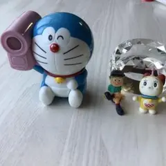 ドラえもん おもちゃ　スネ夫　ドラミちゃんフィギュア