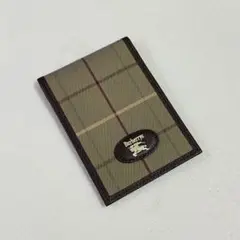 【未使用保管品】Burberrys カードケース ノバチェック ヴィンテージ