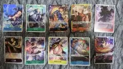 ワンピース トレーディングカード 10枚セット