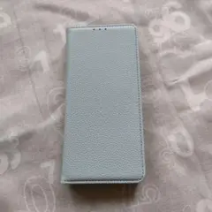 スマホケース　ライトブルー 手帳型 moto g66 Android